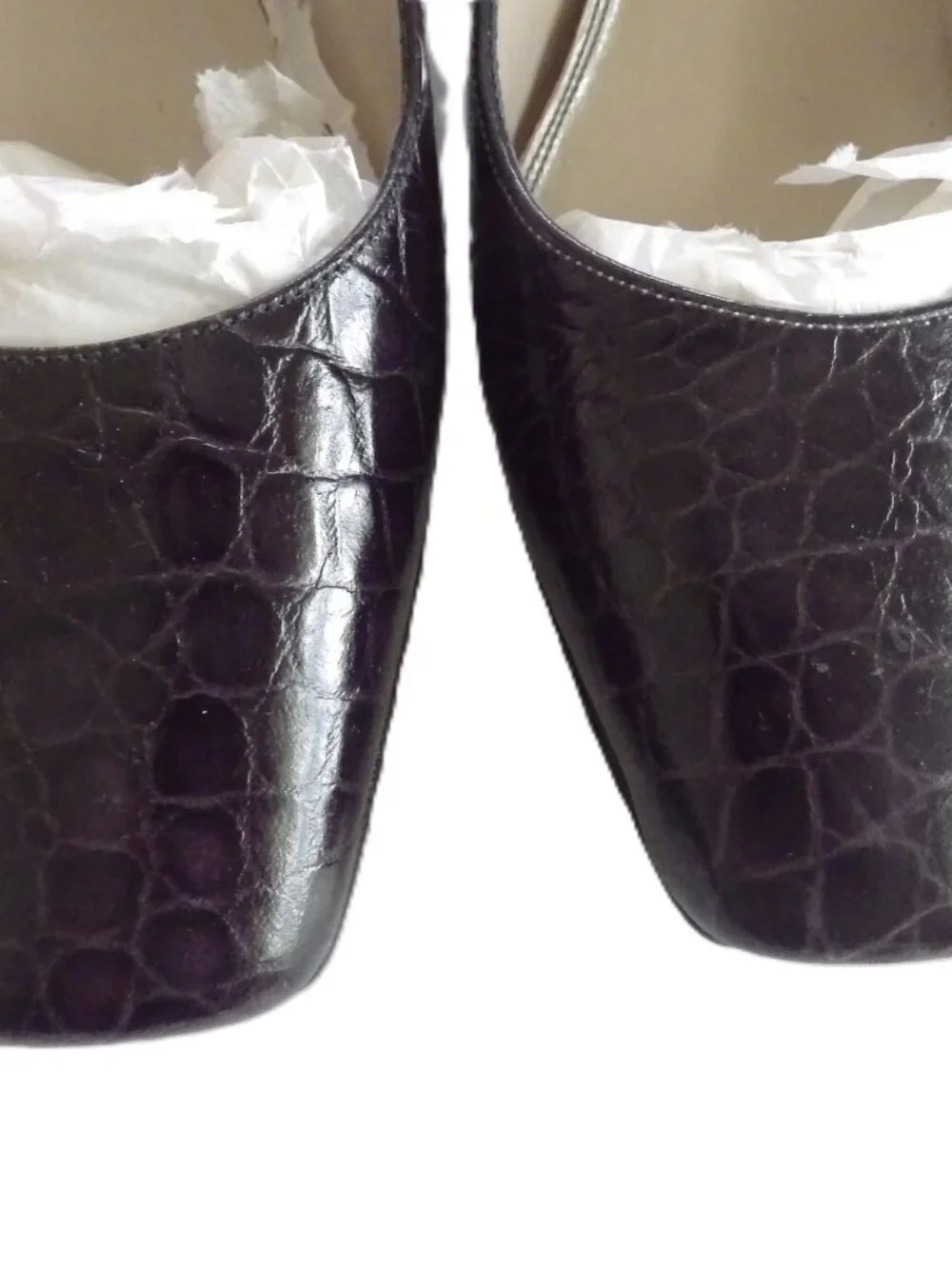 Vintage Talbots Black Leather 